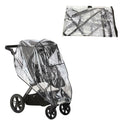 Safe-O-Kid Waterproof Transparent Rain Cum Shield Cover for Baby Pram & Strollers | Grocsy