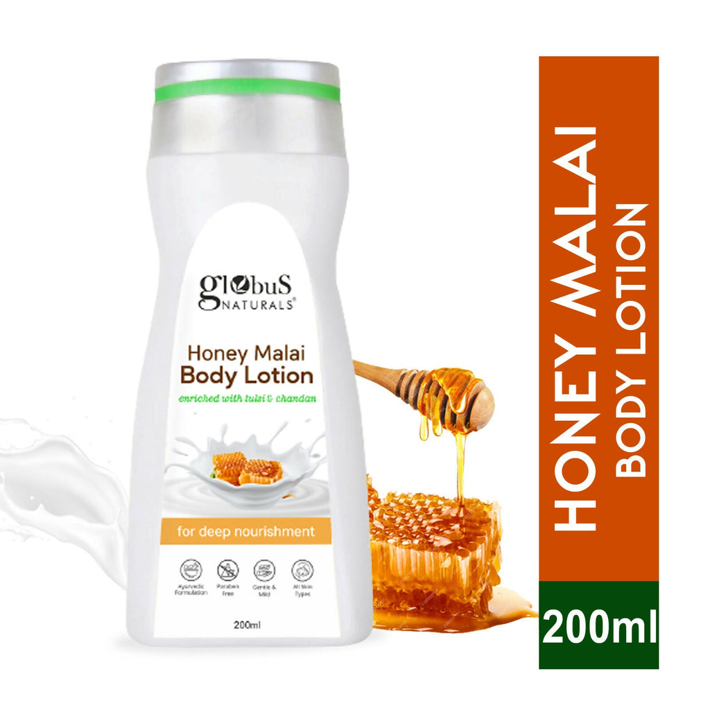 Globus Naturals Honey Malai Body Lotion | Grocsy