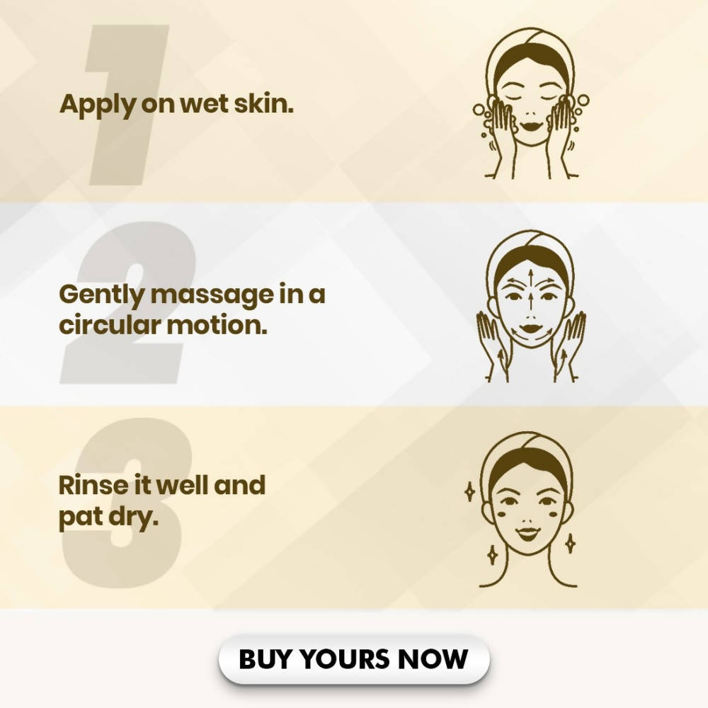 The Natural Wash Multani Mitti Face Wash | Grocsy