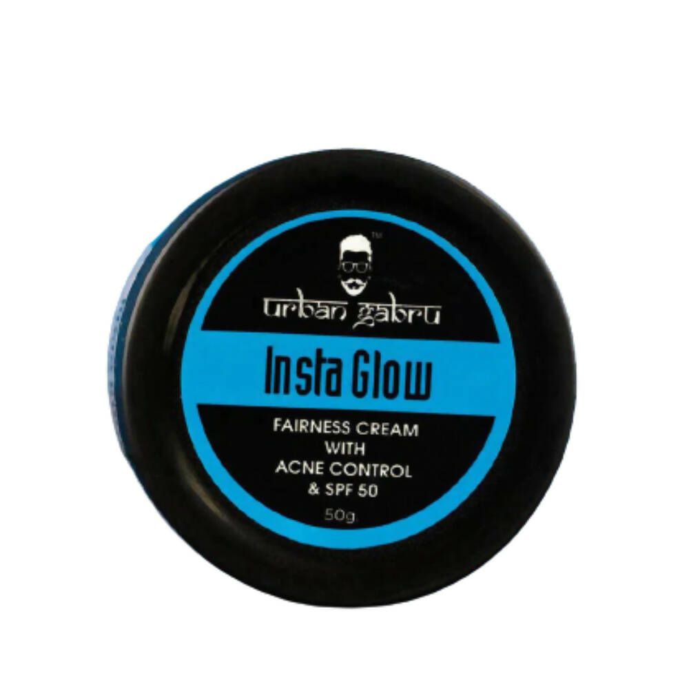 Urbangabru Insta Glow Fairness Cream for Men with SPF 50 | Grocsy