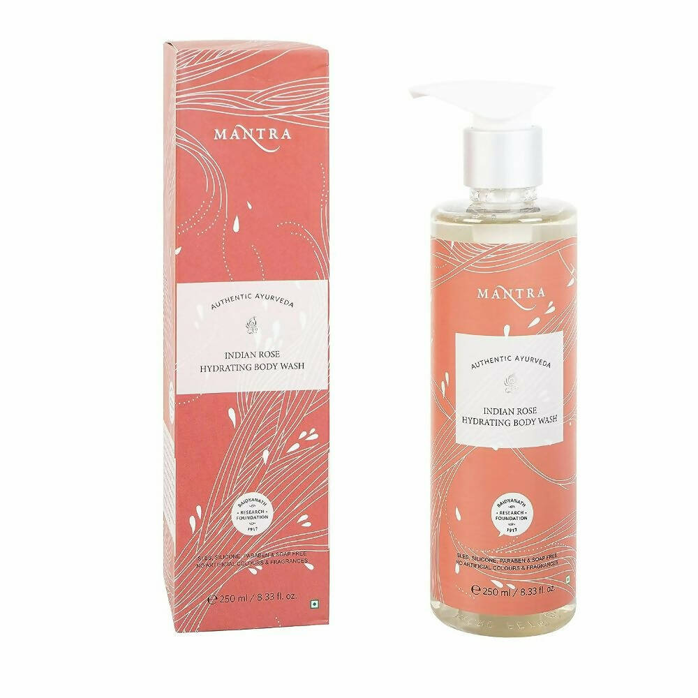 Mantra Herbal Indian Rose Hydrating Body Wash | Grocsy