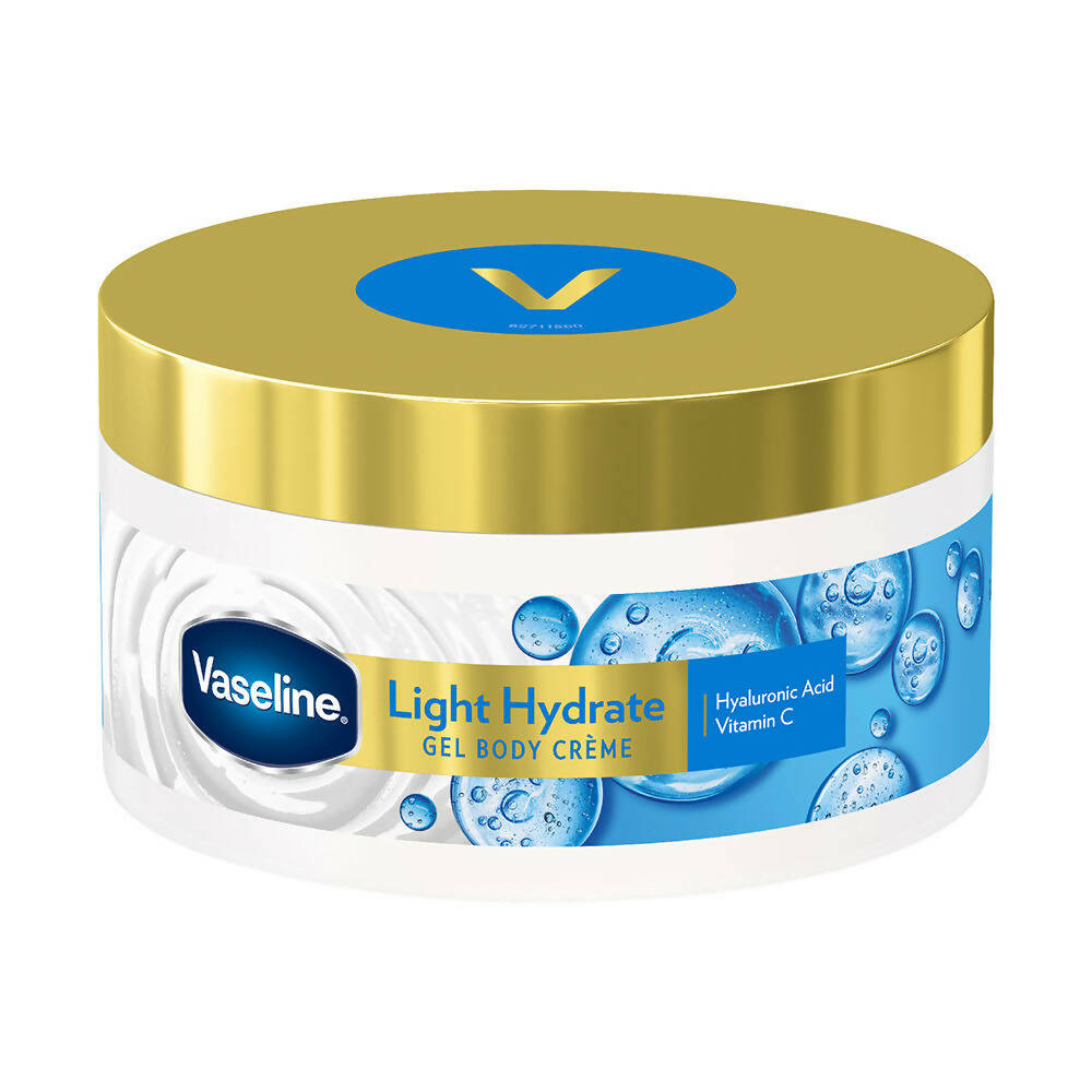 Vaseline Light Hydrate Gel Body Creme With Hyaluronic Acid & Vitamin C | Grocsy