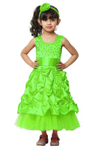 Asmaani Kids Party Wear Stylish Dresses, Perfect for Parties, Functions & Vacations - Mint Green | Grocsy