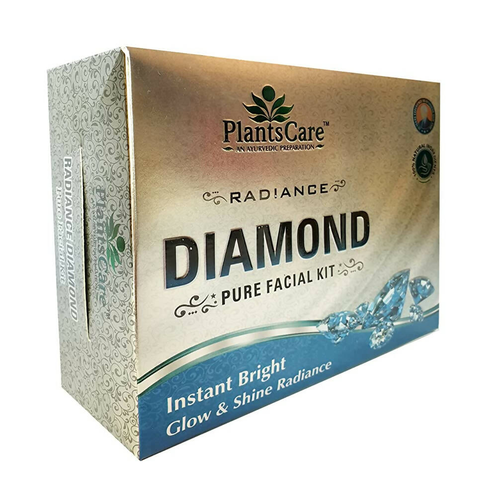 Plants Care Radiance Diamond Pure Facial kit 160+100ml | Grocsy