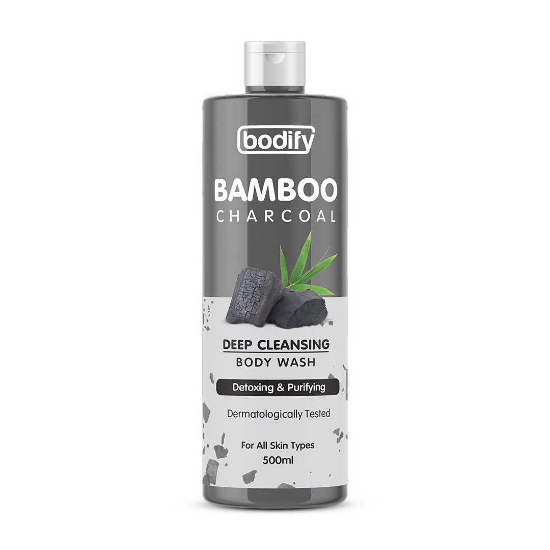 Bodify Bamboo Charcoal Deep Cleansing Body Wash | Grocsy