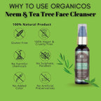 Organicos Neem & Tea Tree Face Cleanser | Grocsy