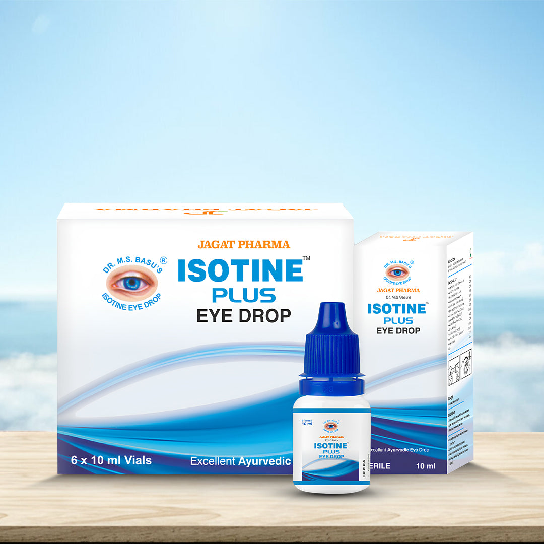 Jagat Pharma Isotine Plus Eye Drops-  Restoring Clarity & Vision | Grocsy