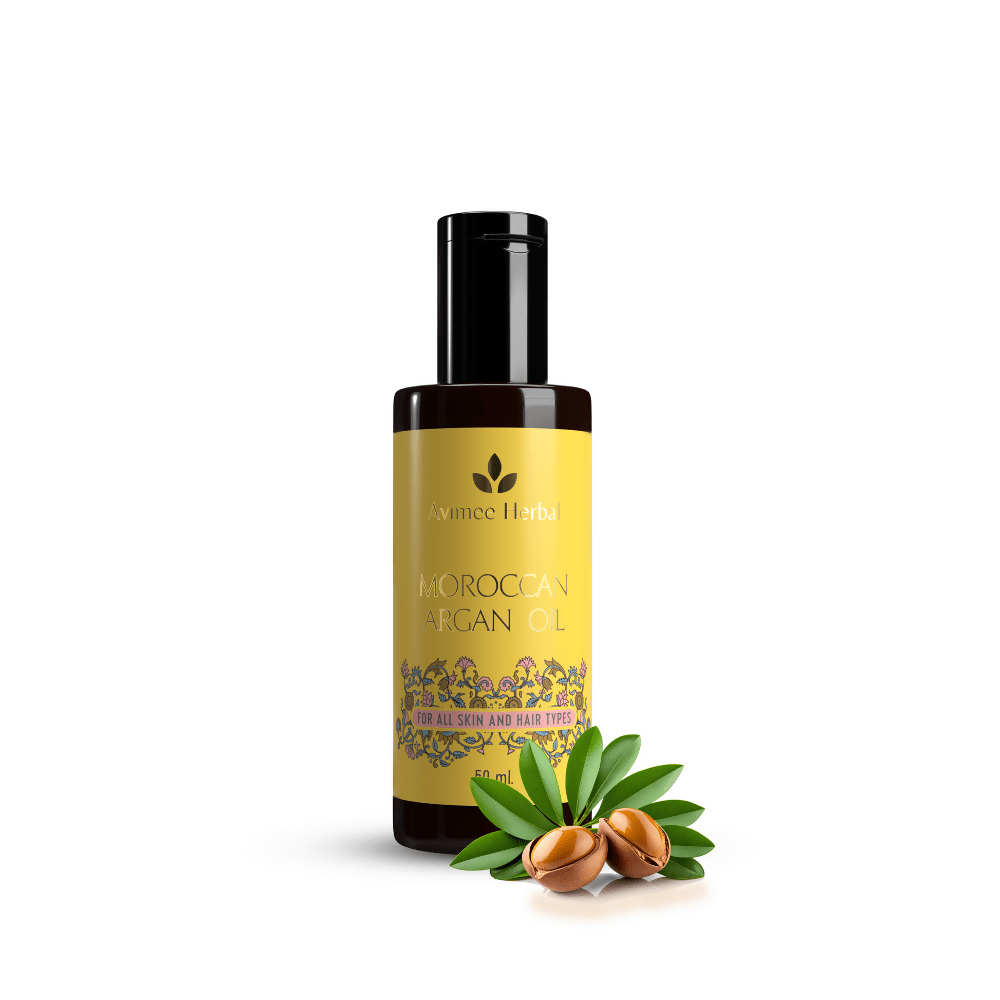 Avimee Herbal Moroccon Argan Oil | Grocsy