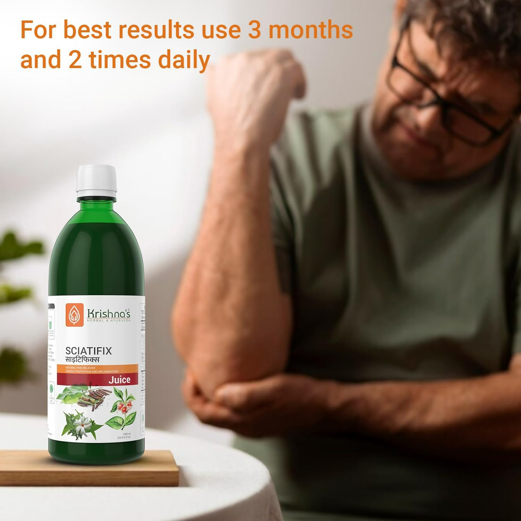 Krishna'S Herbal & Ayurveda Sciatifix Herbal Juice | Grocsy
