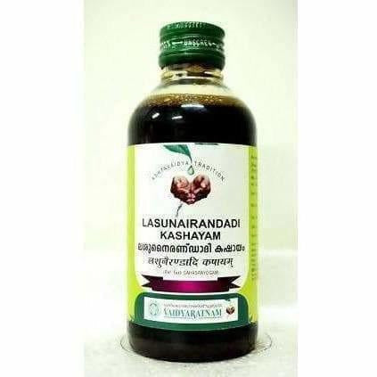 Vaidyaratnam Lasunairandadi Kashayam | Grocsy