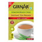 Girnar Instant Tea Premix With Lemongrass (Low Sugar) | Grocsy
