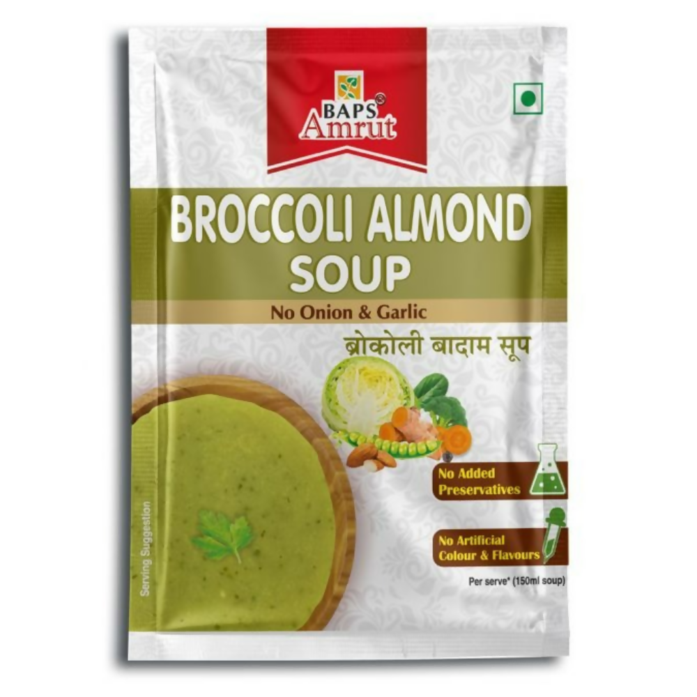 Baps Amrut Broccoli Almond Soup | Grocsy