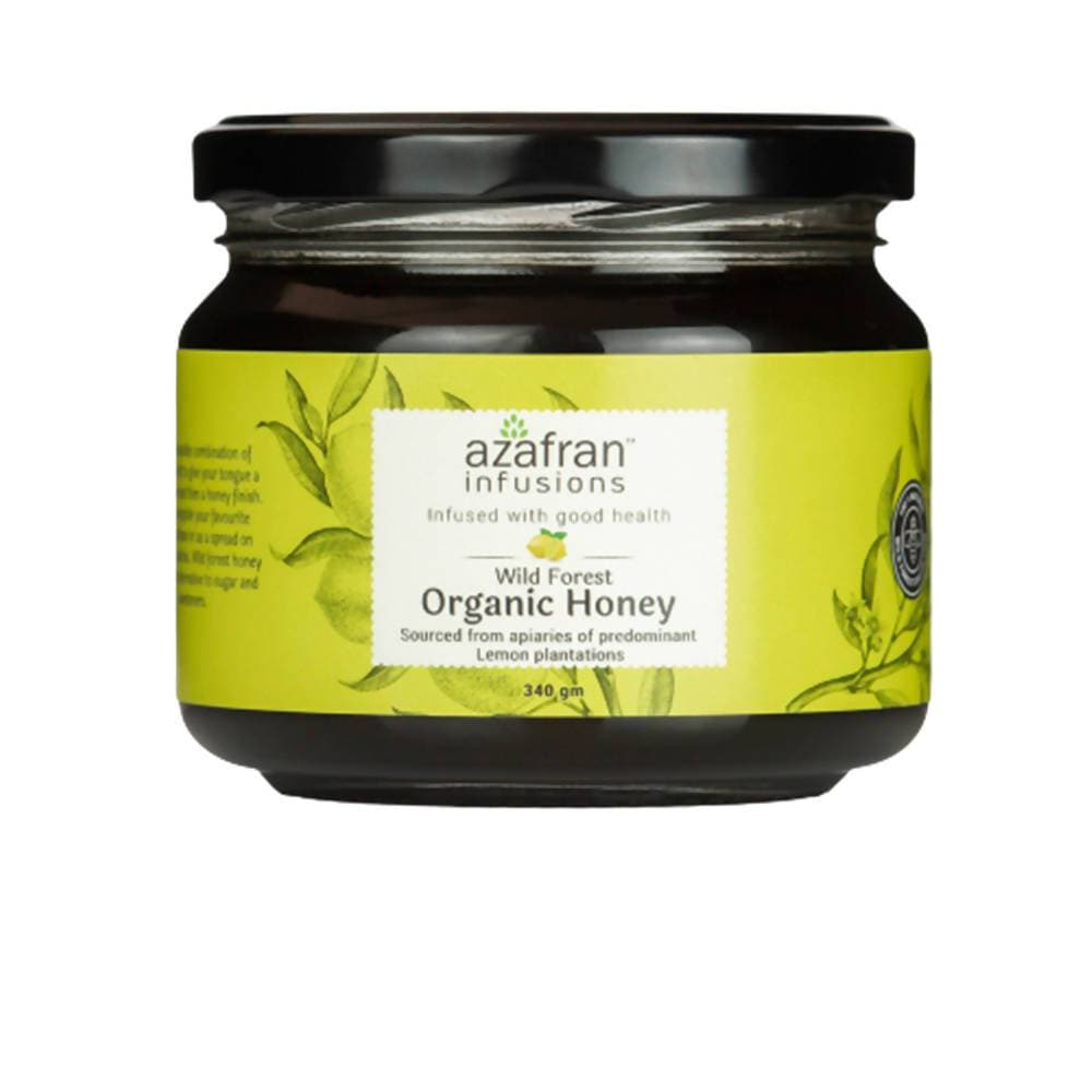 Azafran Infusions Wild Forest Organic Honey (Lemon) | Grocsy