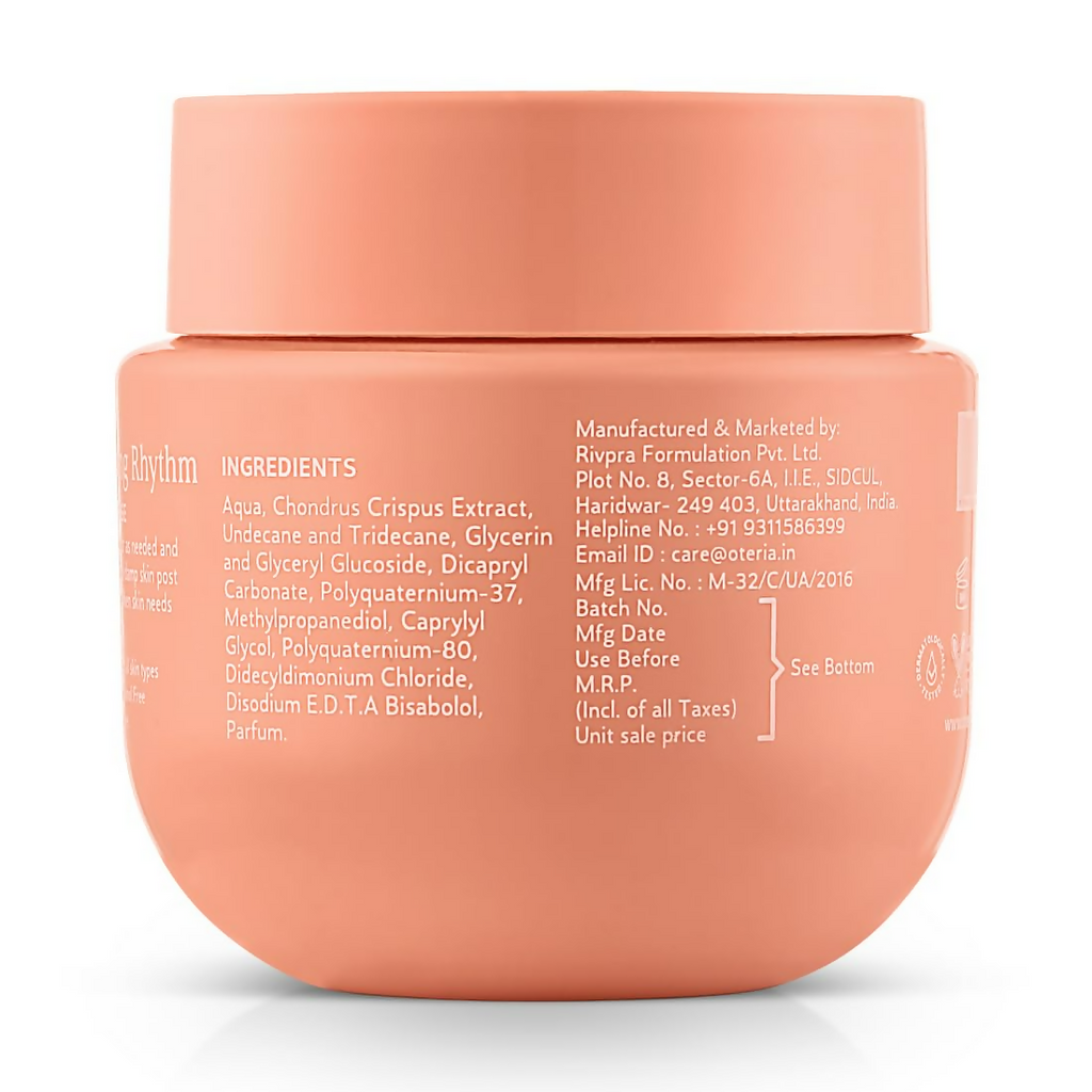 Oteria Premium Hydrating Body Yogurt Infused With Red Algae Extract Gel For Summer Moisturizer & Beauty Essential | Grocsy