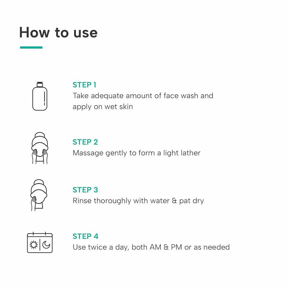 Dermatouch Salicylic Acid 2% Face Wash | Grocsy
