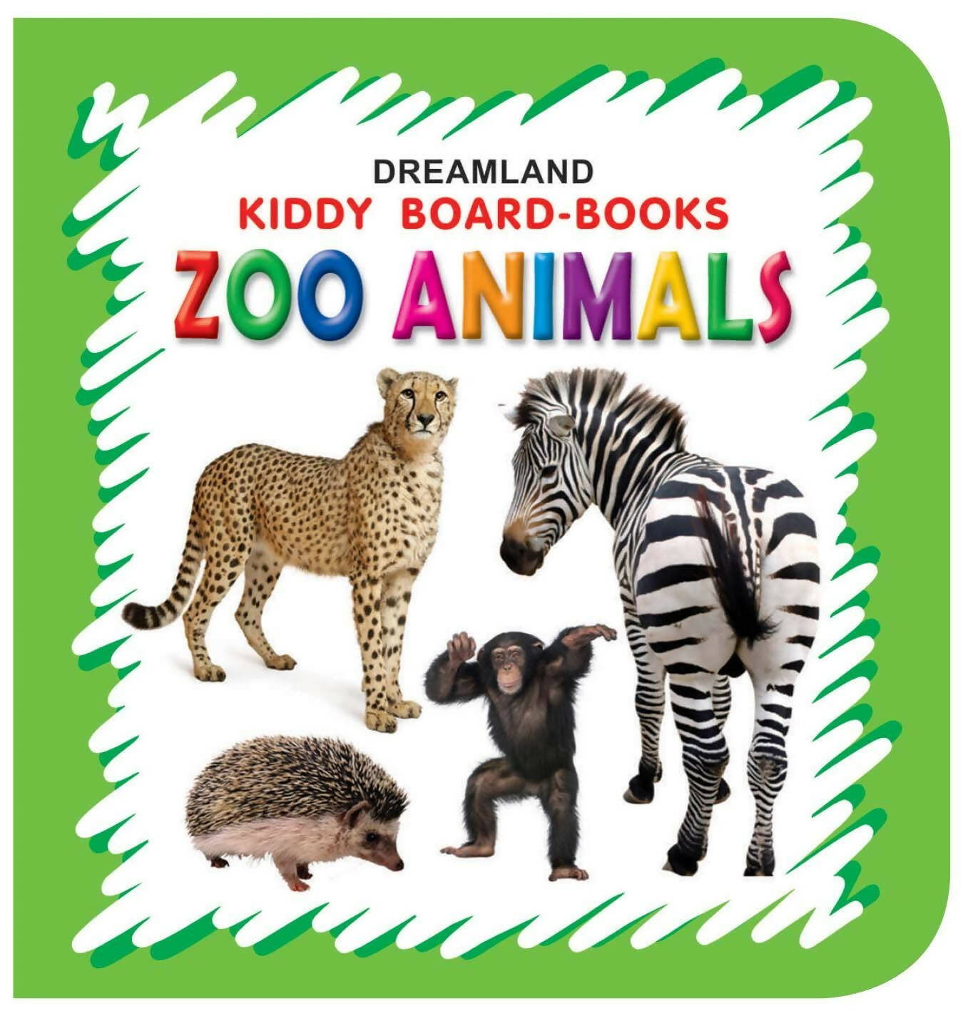 Dreamland Kiddy Board Book - Zoo Animals | Grocsy