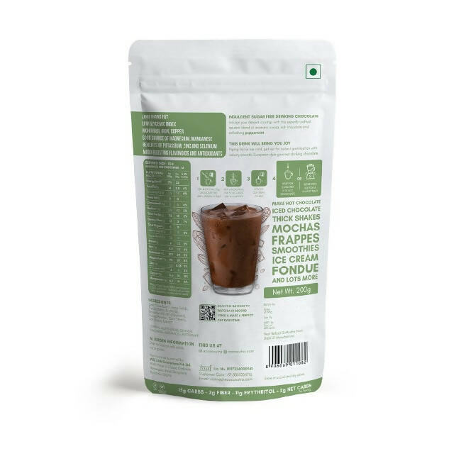Cocosutra Lite - Peppermint Sugar Free Drinking Chocolate Mix | Grocsy