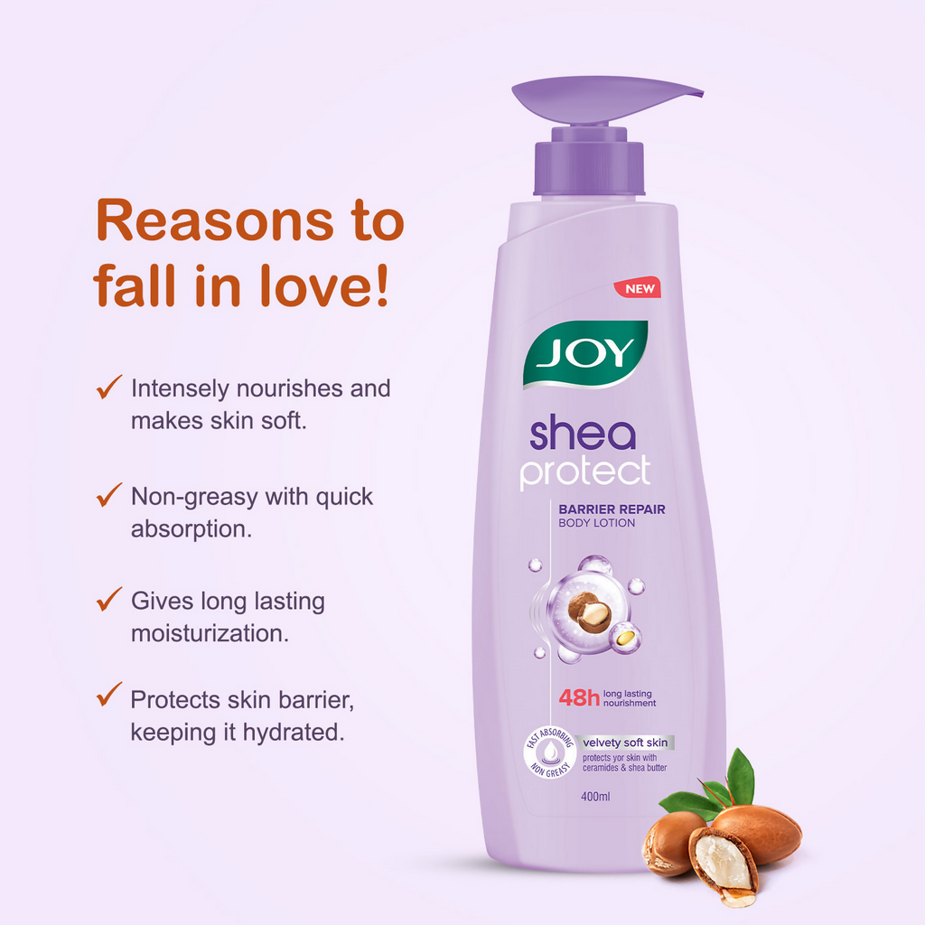 Joy Shea Protect Body Lotion For Barrier Repair WIth Ceramide & Shea Butter | Grocsy