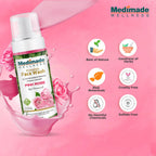 Medimade Wellness Foaming Face Wash With Pink Rose | Grocsy