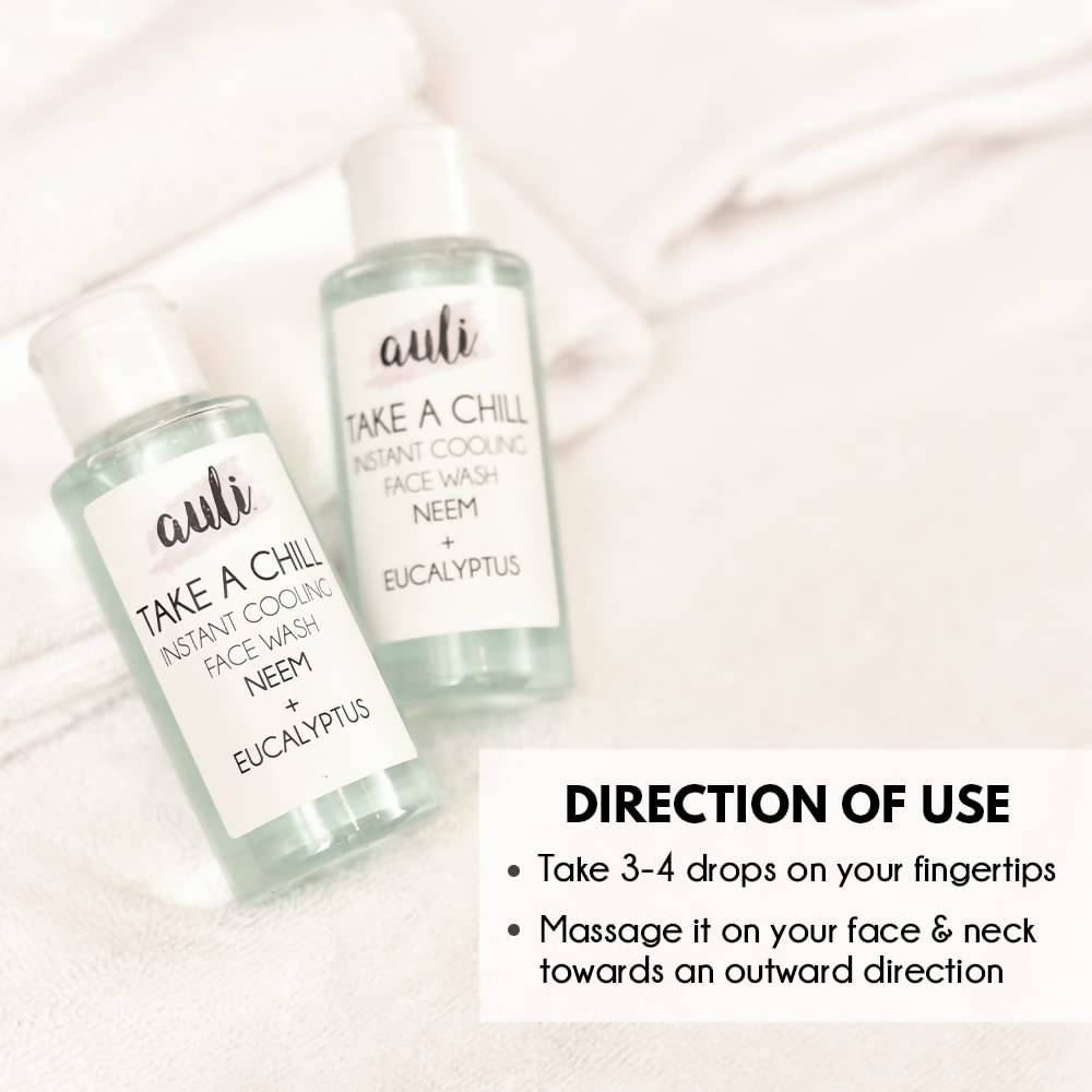 Auli Take A Chill Instant Cooling Face Wash | Grocsy