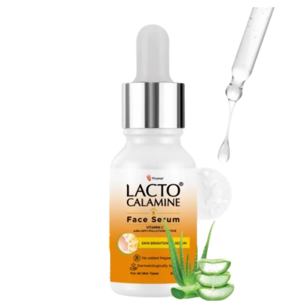 Lacto Calamine Vitamin C Face Serum with Niacinamide | Grocsy