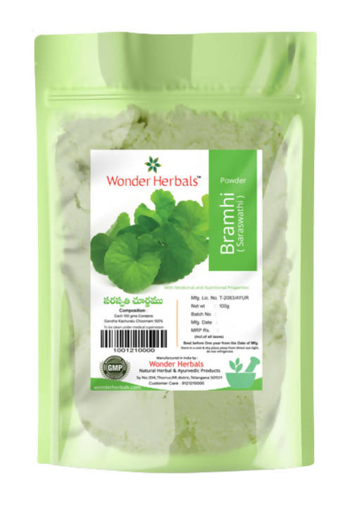 Wonder Herbals Saraswathi (Brahmi) Powder | Grocsy