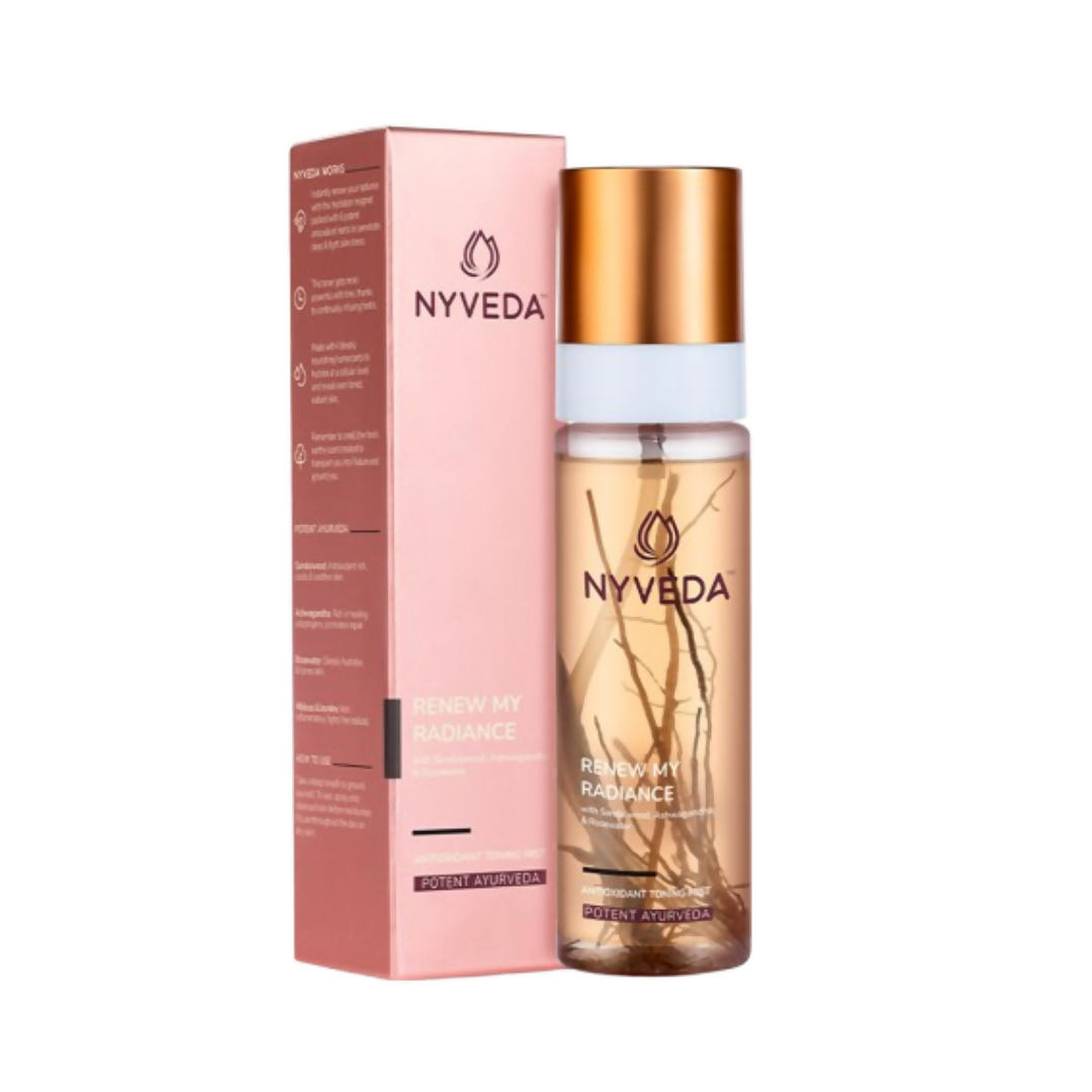 Nyveda Renew My Radiance Antioxidant Toning Mist With Rose Water | Grocsy