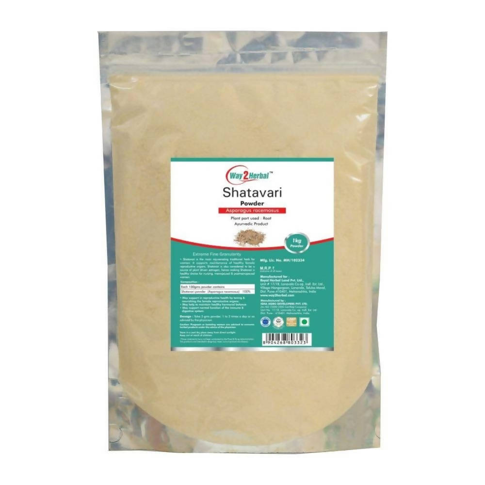 Way2herbal Organic Shatavari Powder | Grocsy