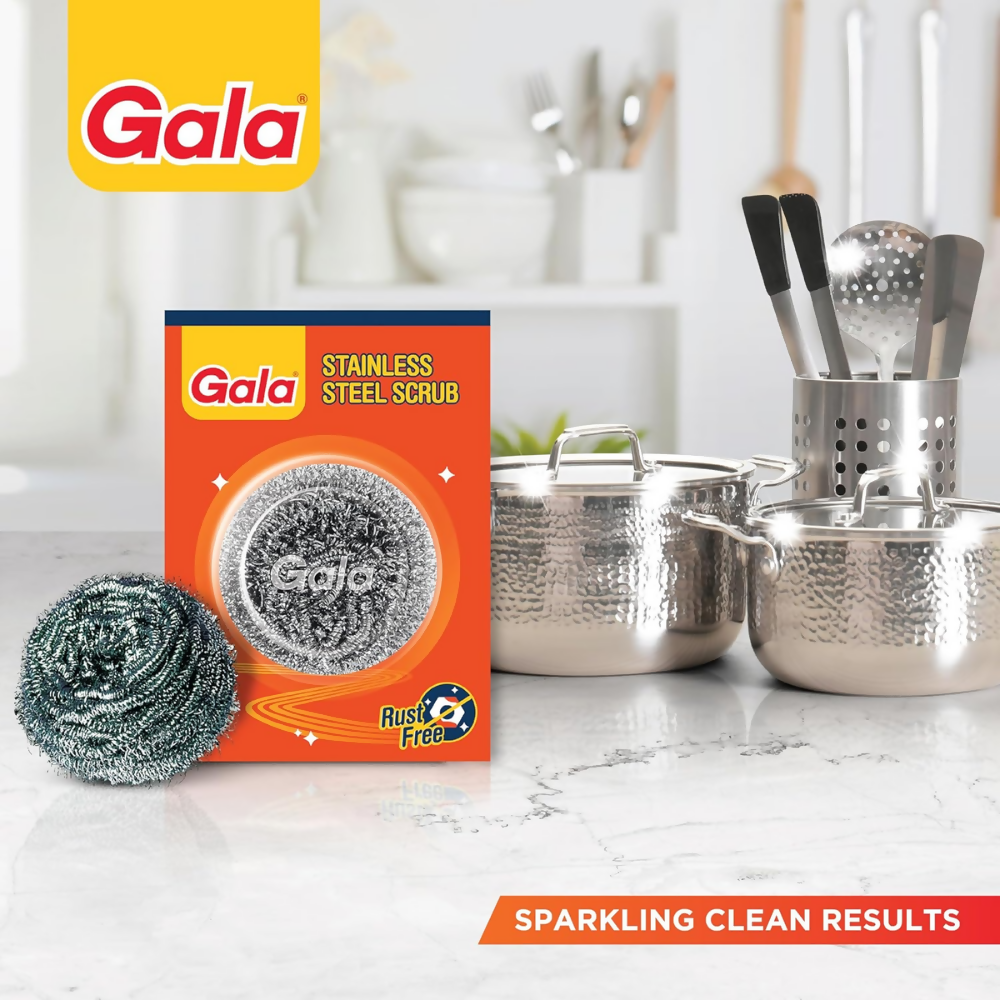 Gala Steel Scrubber | Grocsy