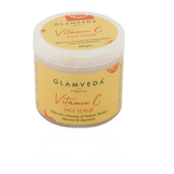 Glamveda Vitamin C Brightening & Lightening Scrub | Grocsy