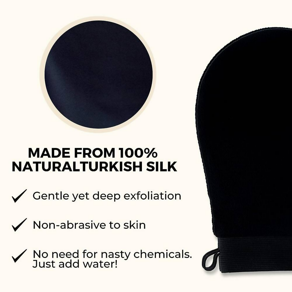 Ghar Soaps Exfoliating Glove For Body Scrub For Dead Skin | Grocsy