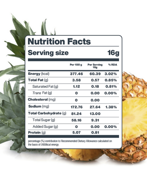 Moon Freeze Dried Pineapple | Grocsy