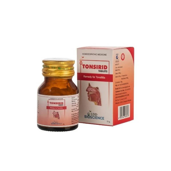 LDD Bioscience Homeopathy Tonsirid Tablets | Grocsy