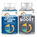 Dr. Morepen Testo Boost and Multivitamin Men Tablets Combo | Grocsy