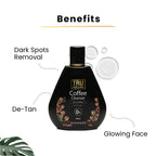 Tru Hair & Skin Coffee & Hyaluronic Acid Face Cleanser | Grocsy