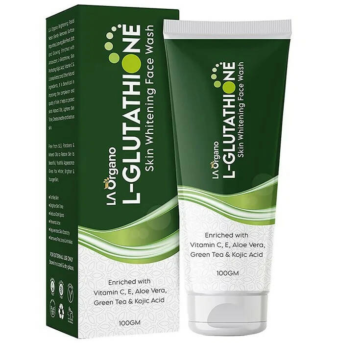 LA Organo L-Glutathione Skin Whitening Face Wash | Grocsy