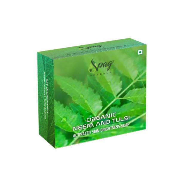 Spag Herbals Organic Neem and Tulsi Handmade Soap | Grocsy