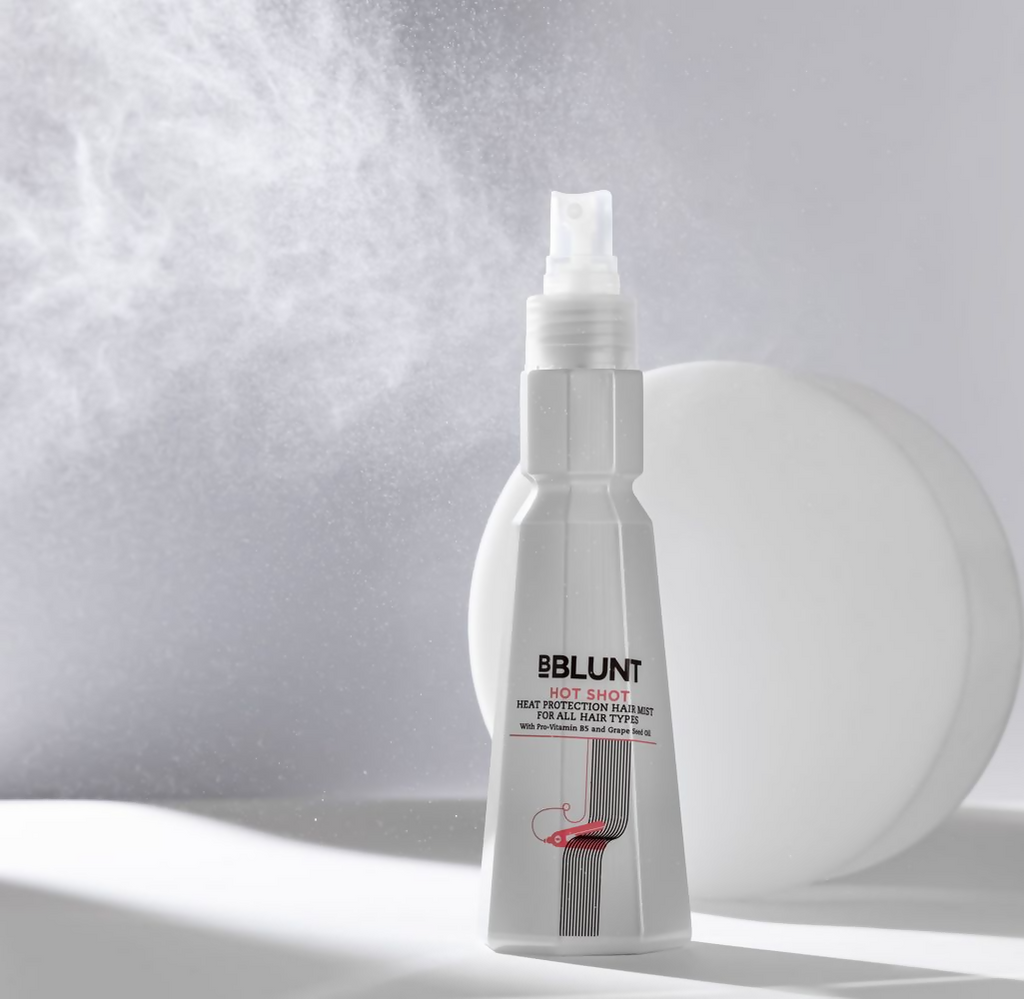BBlunt Hot Shot Heat Protection Mist With Grapeseed Oil & Provitamin B5 | Grocsy
