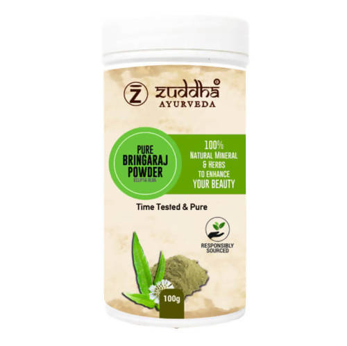 Zuddha Ayurveda Pure Bringaraj Powder | Grocsy