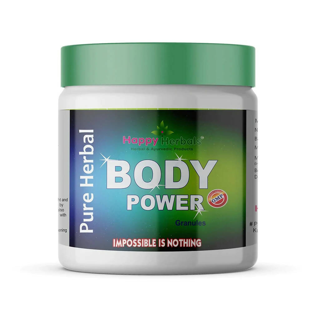 Happy Herbals Body Power Granules | Grocsy