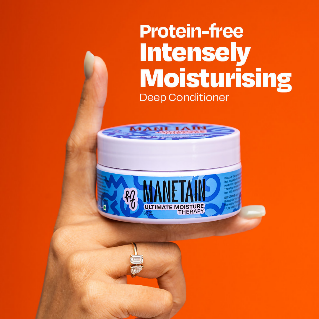 Manetain Ultimate Moisture Therapy - Deep Conditioning For Dry Frizzy &Thirsty Hair | Grocsy