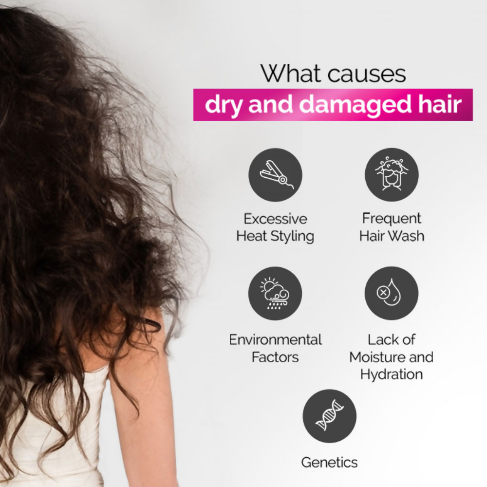 Streax Craft Repair Shampoo For Dry and Damaged Hair Repair With Pro Vitamin B-5 | Grocsy