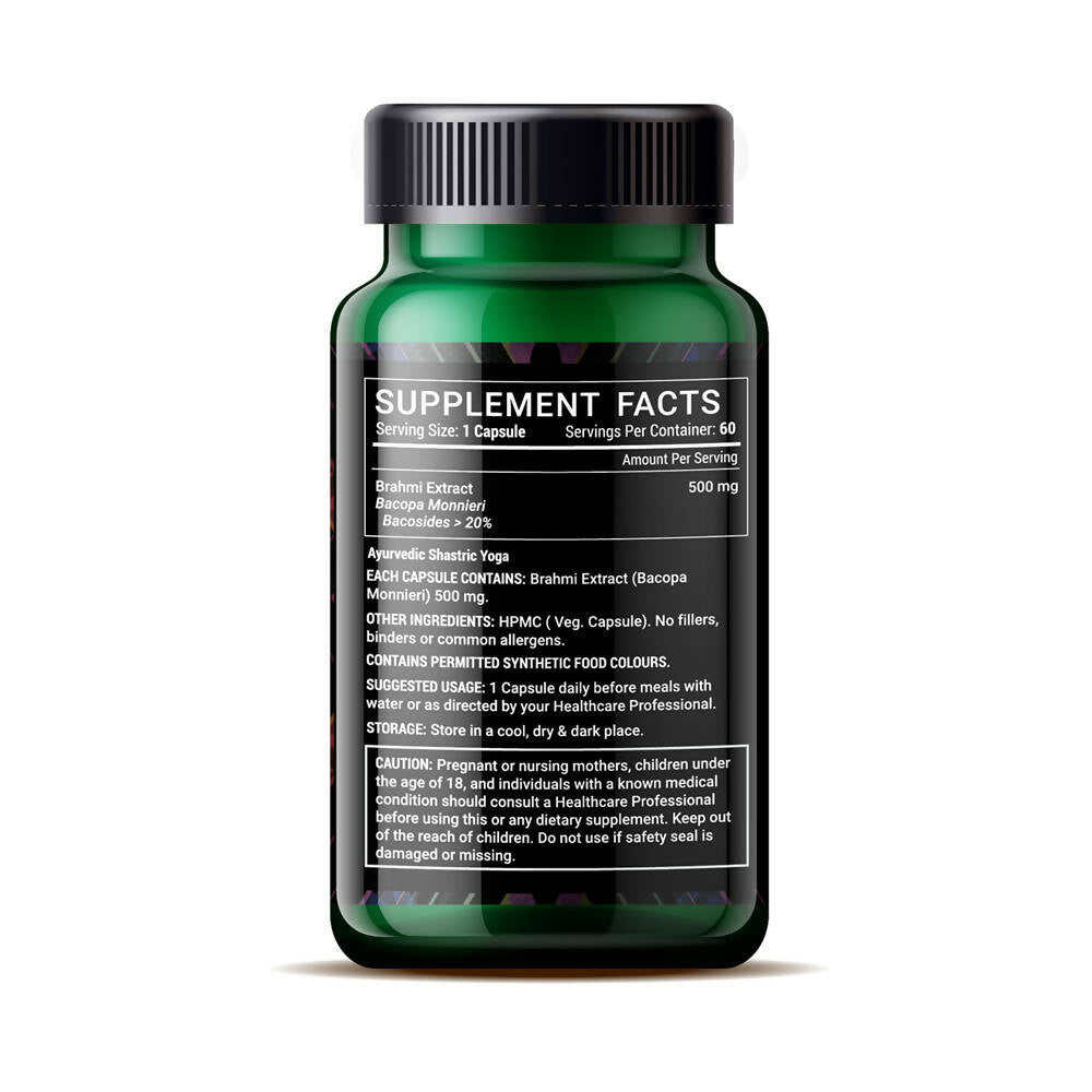 Livestamin Brahmi Extract Capsules | Grocsy