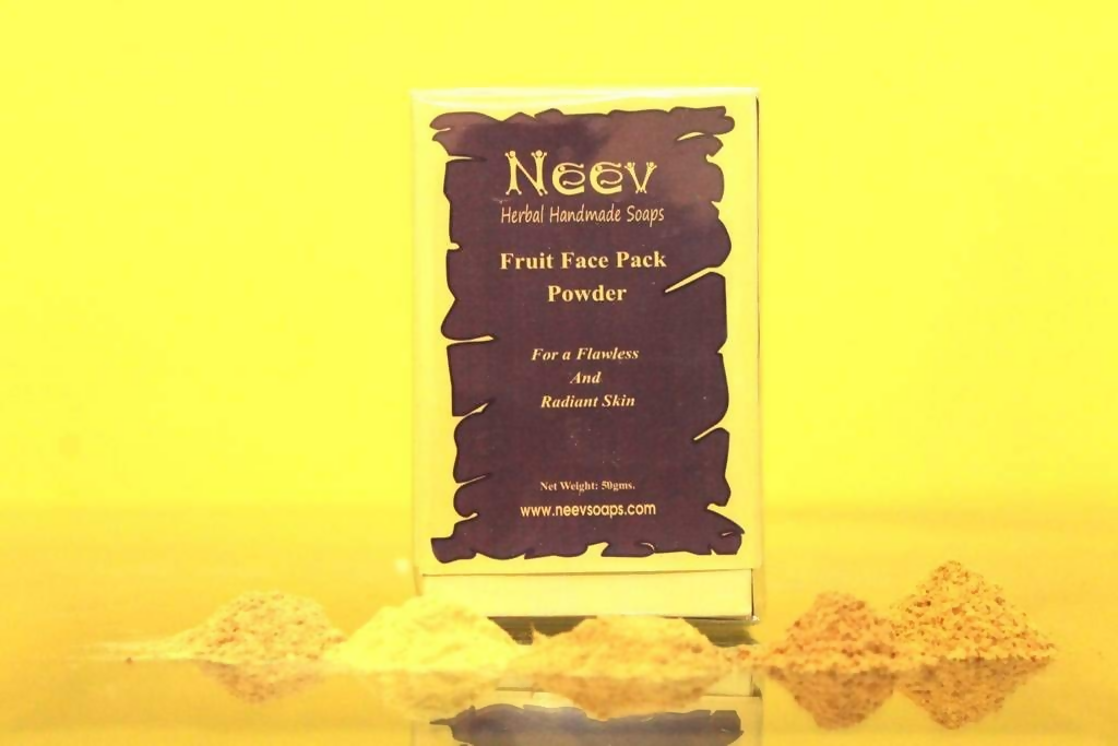 Neev Herbal Handmade Soaps Fruit Face Pack Powder | Grocsy