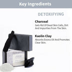 Nykaa Naturals Charcoal & Kaolin Clay Detox Bathing Soap | Grocsy