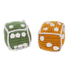 Nesta Toys Handmade Crochet Dice (7cm), Math Learning Toy, Educational Toy for Babies & Kids | Grocsy