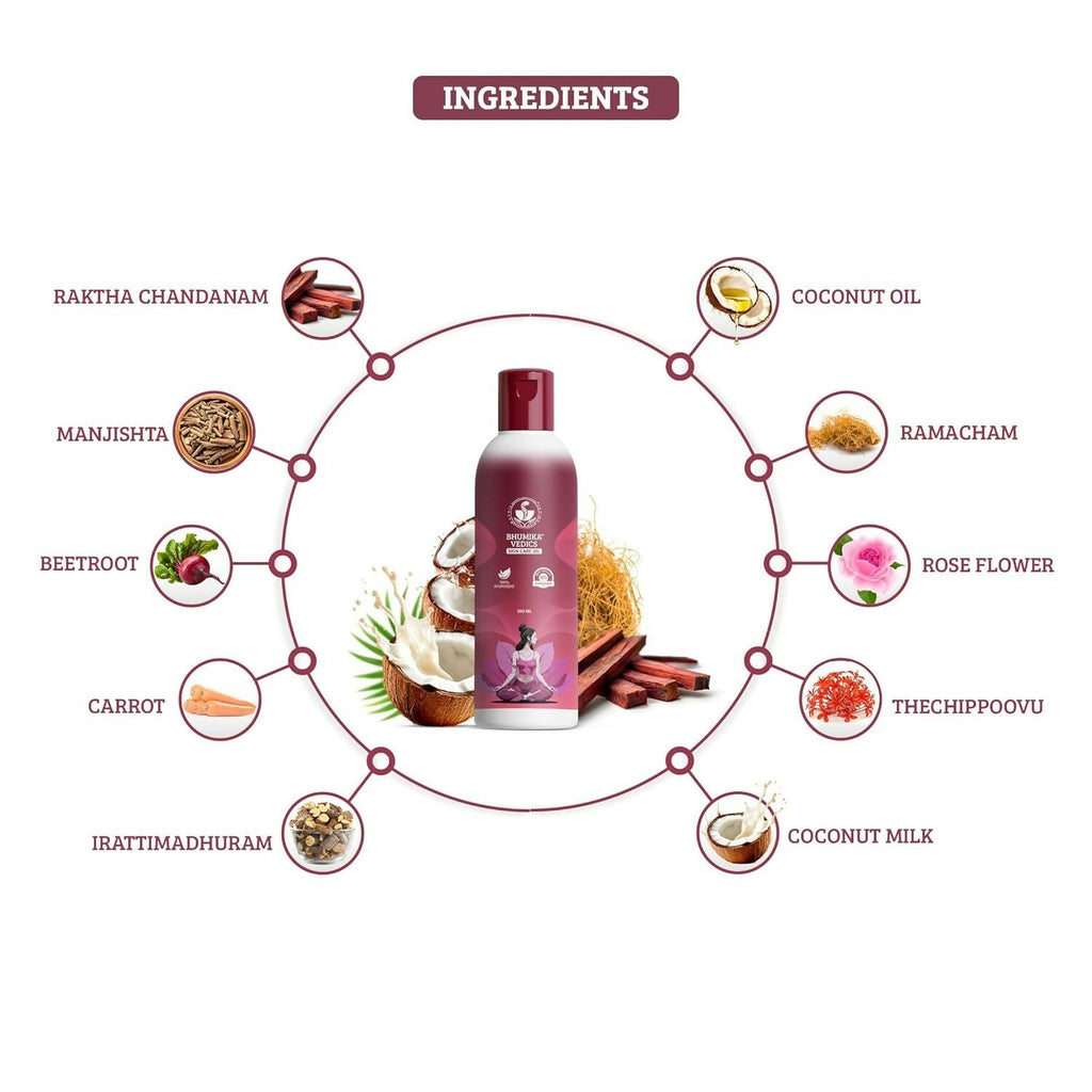 Bhumika Vedics Skin Care Oil, Anti-Ageing & Dark Spot Reduction | Grocsy