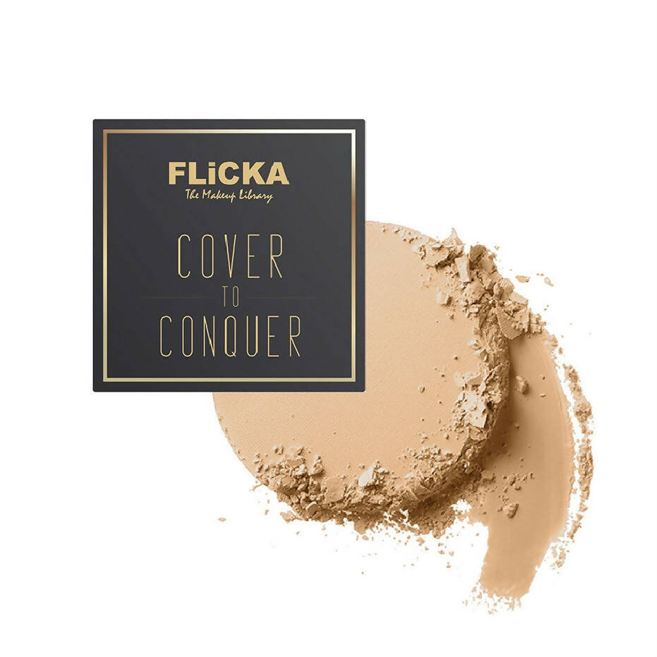 Flicka Cover To Conquer Compact - Walnut | Grocsy