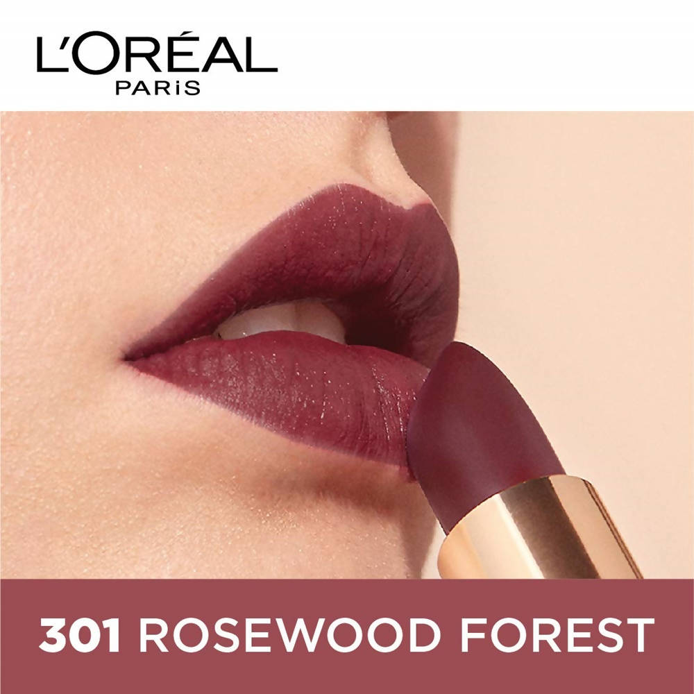 L'Oreal Paris Color Riche Moist Matte Lipstick - 301 Rosewood Forest | Grocsy