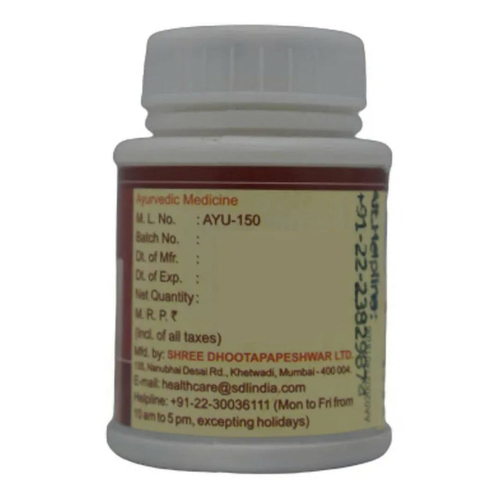 Dhootapapeshwar Vanga Bhasma Tablets | Grocsy